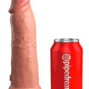 8â Dual Density Silicone Cock